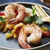 voorgerecht scampi
