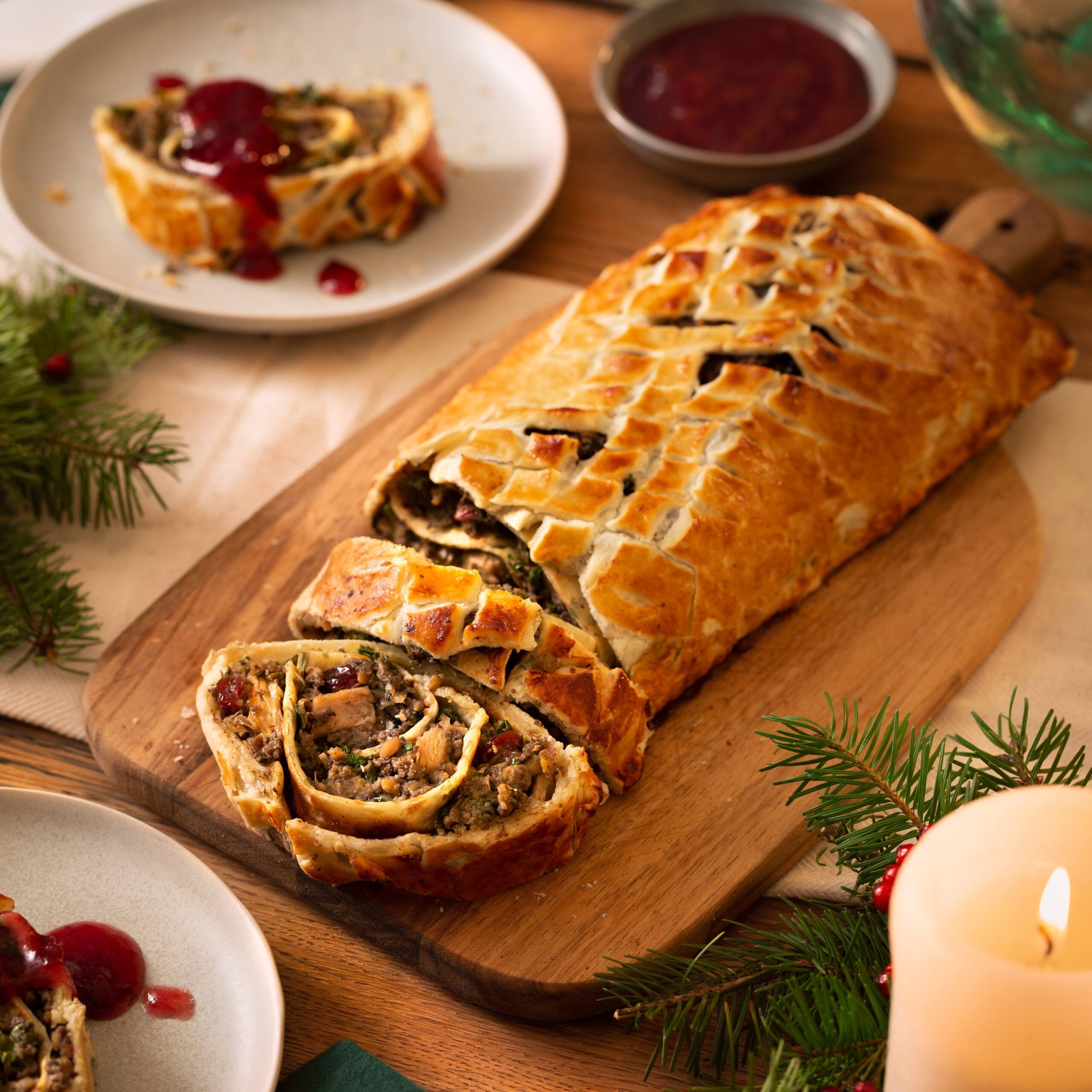 feestelijke vegetarische gerechten