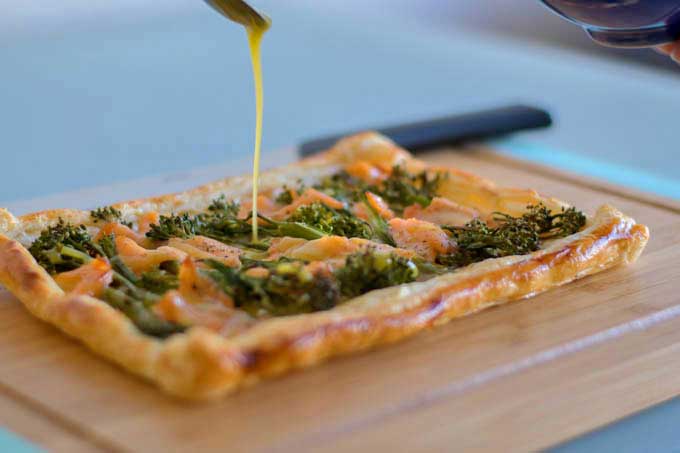 bladerdeeg pizza