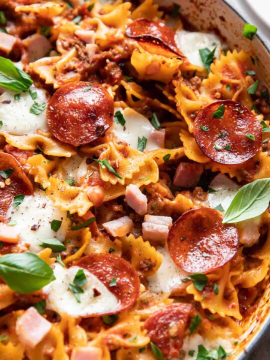 pizza en pasta