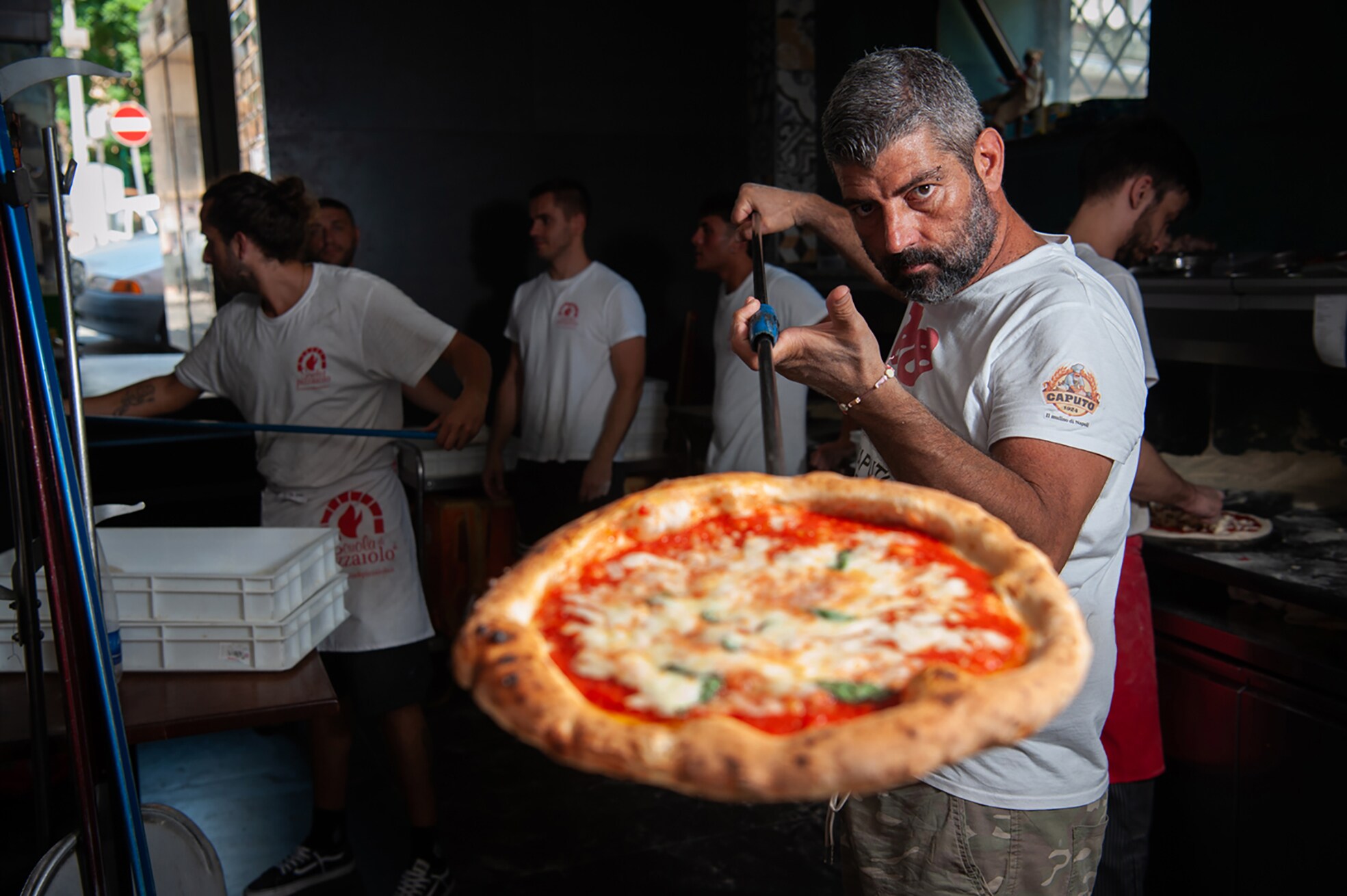 pizza eten