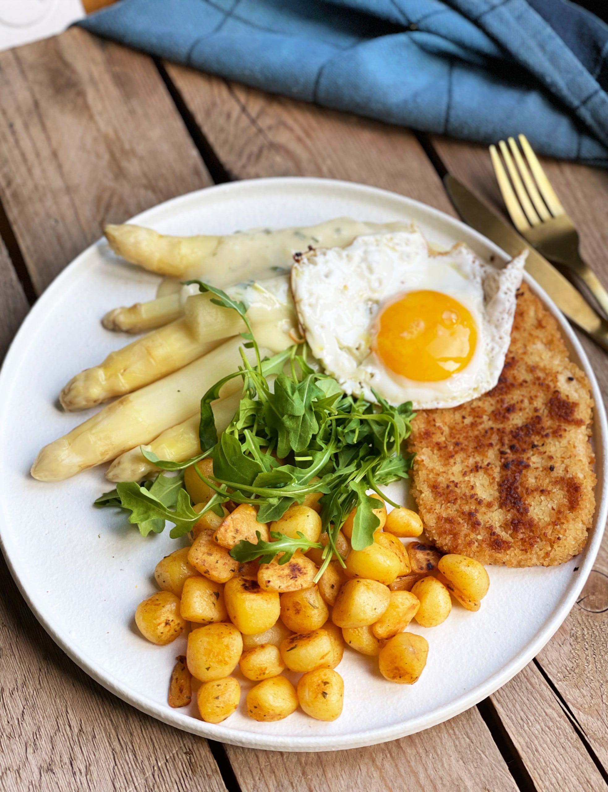 vegetarische asperge gerechten